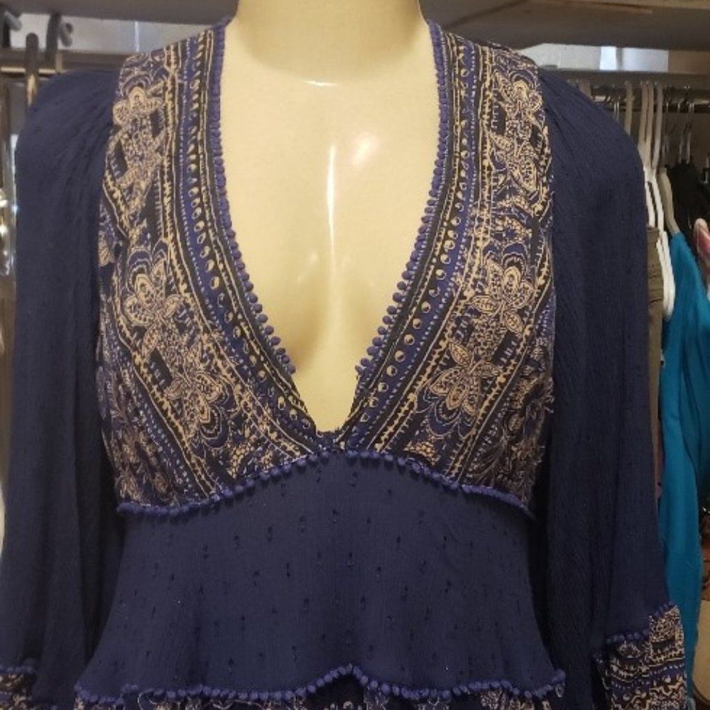 Free People "My Love" Mini Dress M